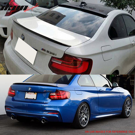 Fits 14-18 BMW 2 Series F22 Trunk Spoiler OE Painted