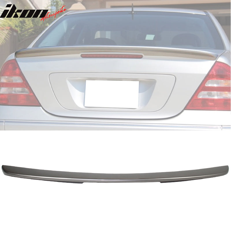 2001-2007 Mercedes-Benz C-Class W203 4Door AMG Style Trunk Spoiler ABS