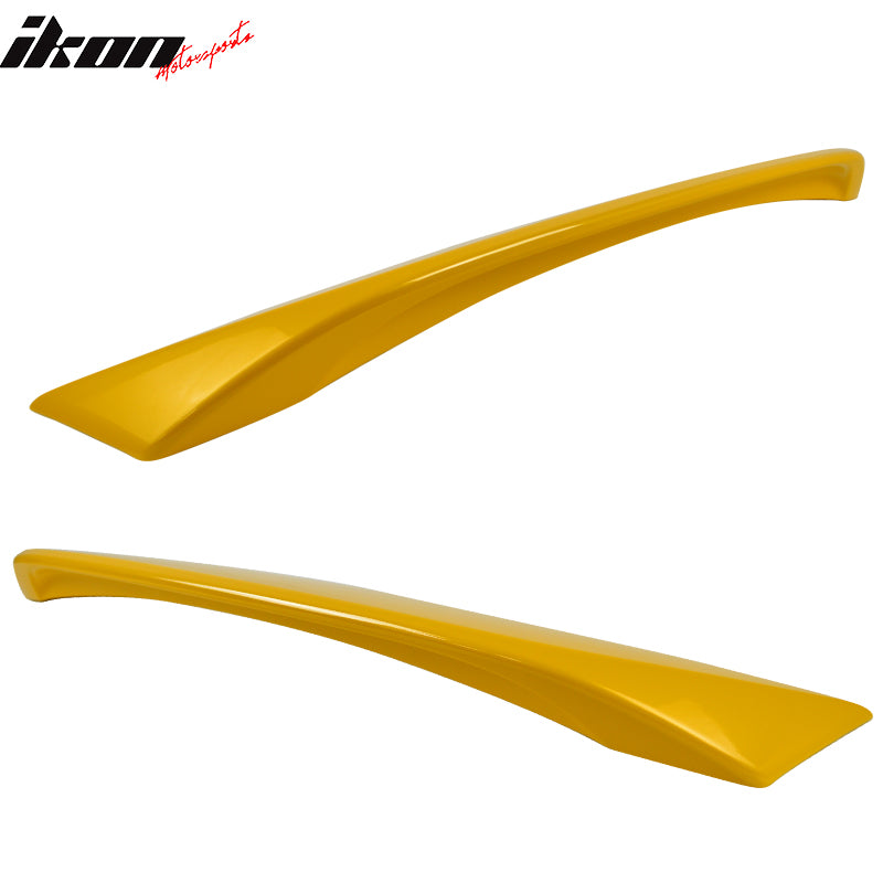 Fits 00-09 Honda S2000 AP1 AP2 OE Style Rear Trunk Spoiler Painted #Y65P Yellow