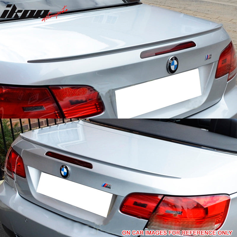 2007-2013 BMW E93 3 Series Convertible M3 Style Trunk Spoiler ABS
