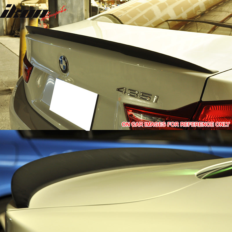 Fits 14-15 BMW 4 Series F32 Trunk Spoiler OE Painted Alpine White Iii #300