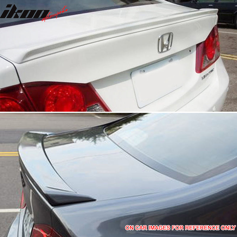 Compatible With 2006-2011 Honda Civic 8th P Style Unpainted ABS