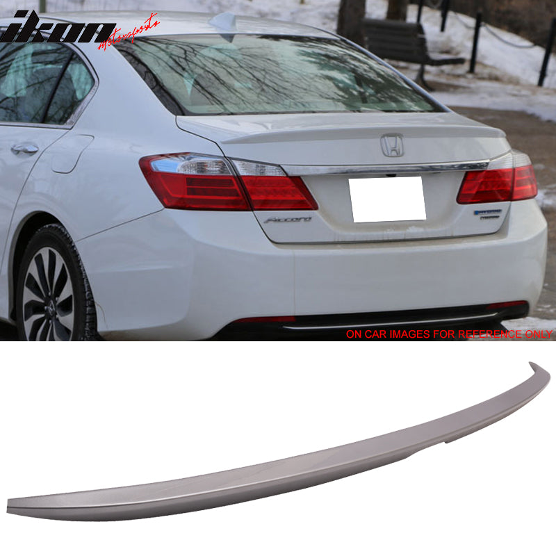 2013-2017 Honda Accord OEM Style #NH830M Silver Trunk Spoiler Wing ABS