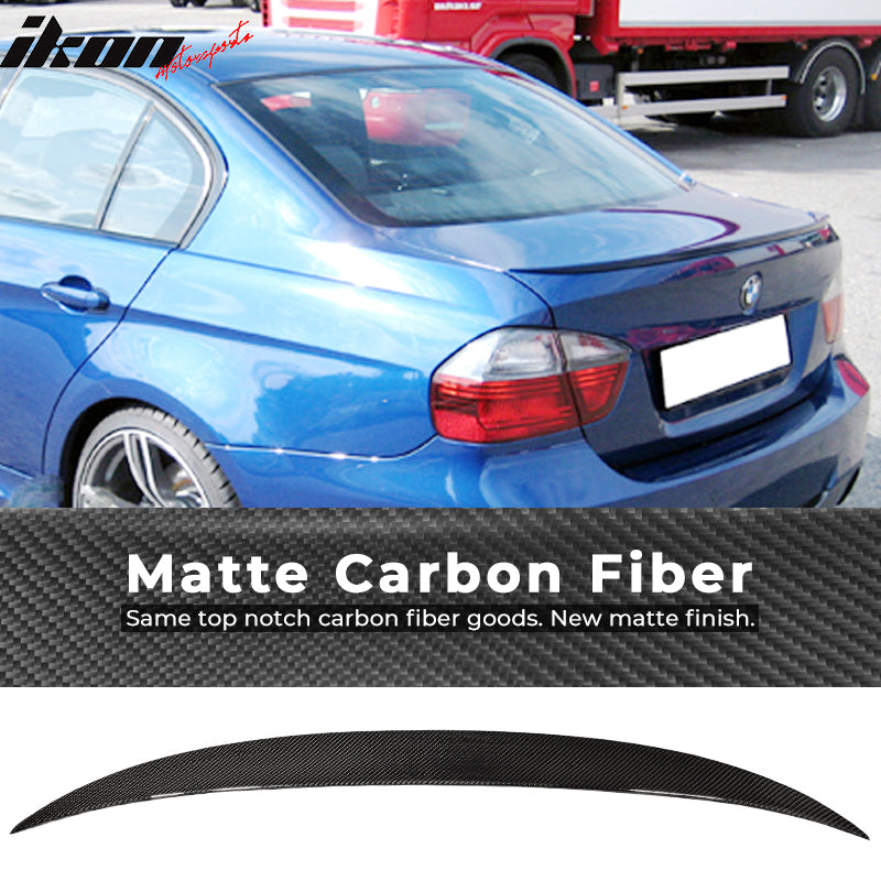 2006-2011 BMW 3 Series E90 Performance Carbon Fiber CF Trunk Spoiler