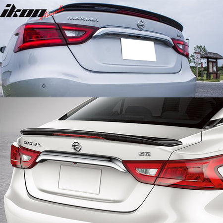 Fits For 16-23 Nissan Maxima OE Trunk Spoiler Wing Tail Lid ABS