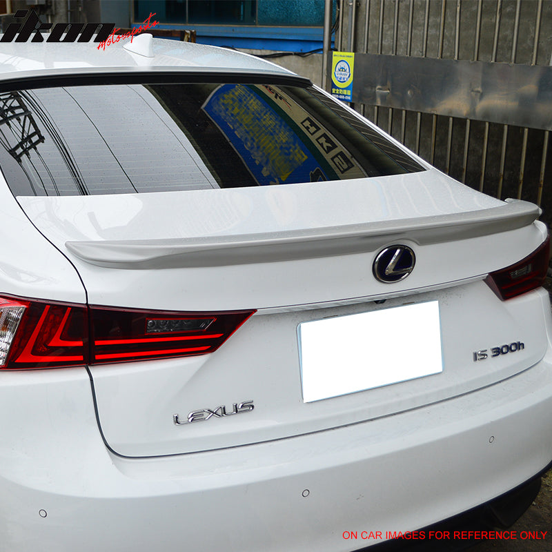 Compatible With 2014-2016 Lexus IS250 XE30 F Style Trunk Spoiler - ABS ...