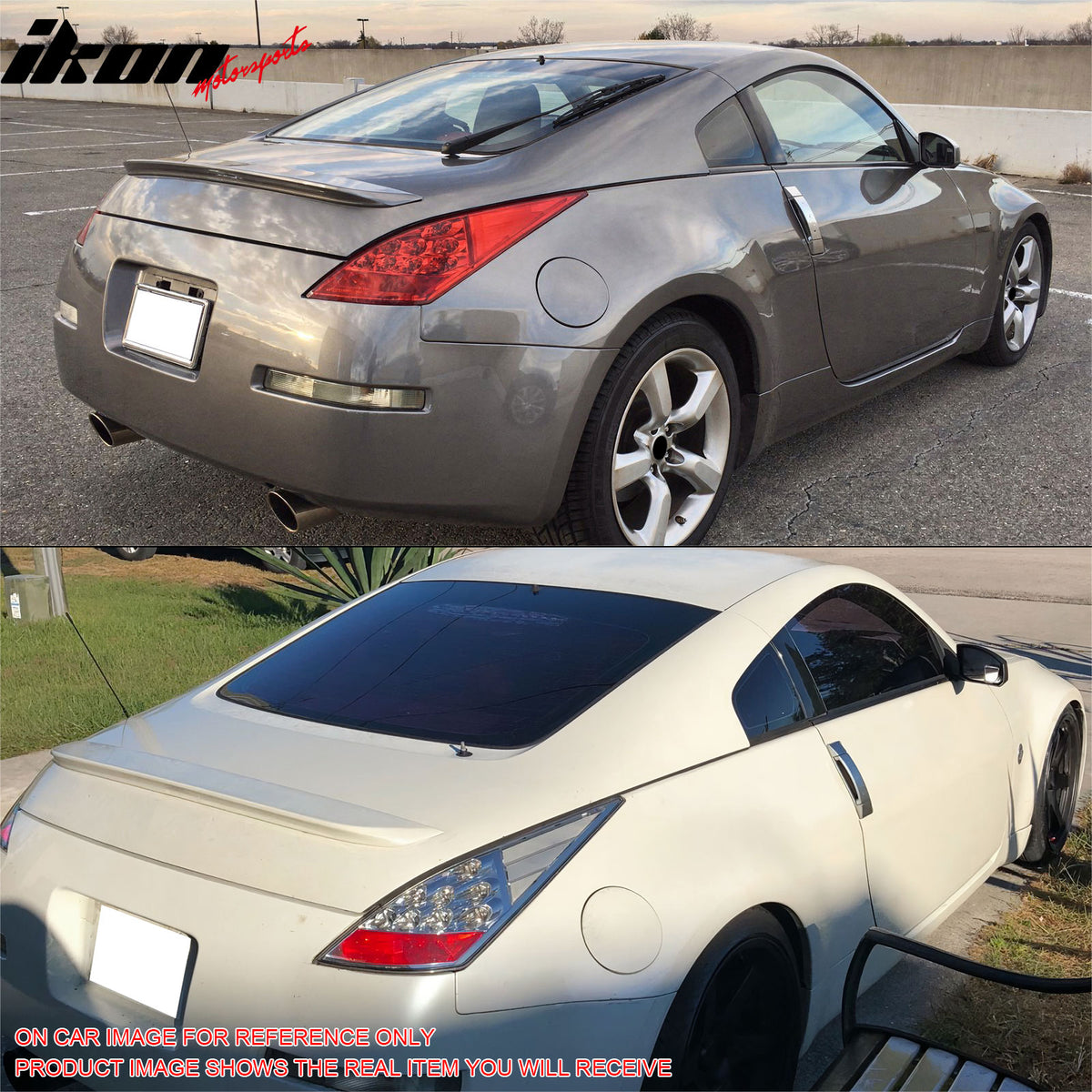 Fits 03-09 Nissan 350Z OE Style Rear Trunk Spoiler Wing Lip Painted #E33 Yellow