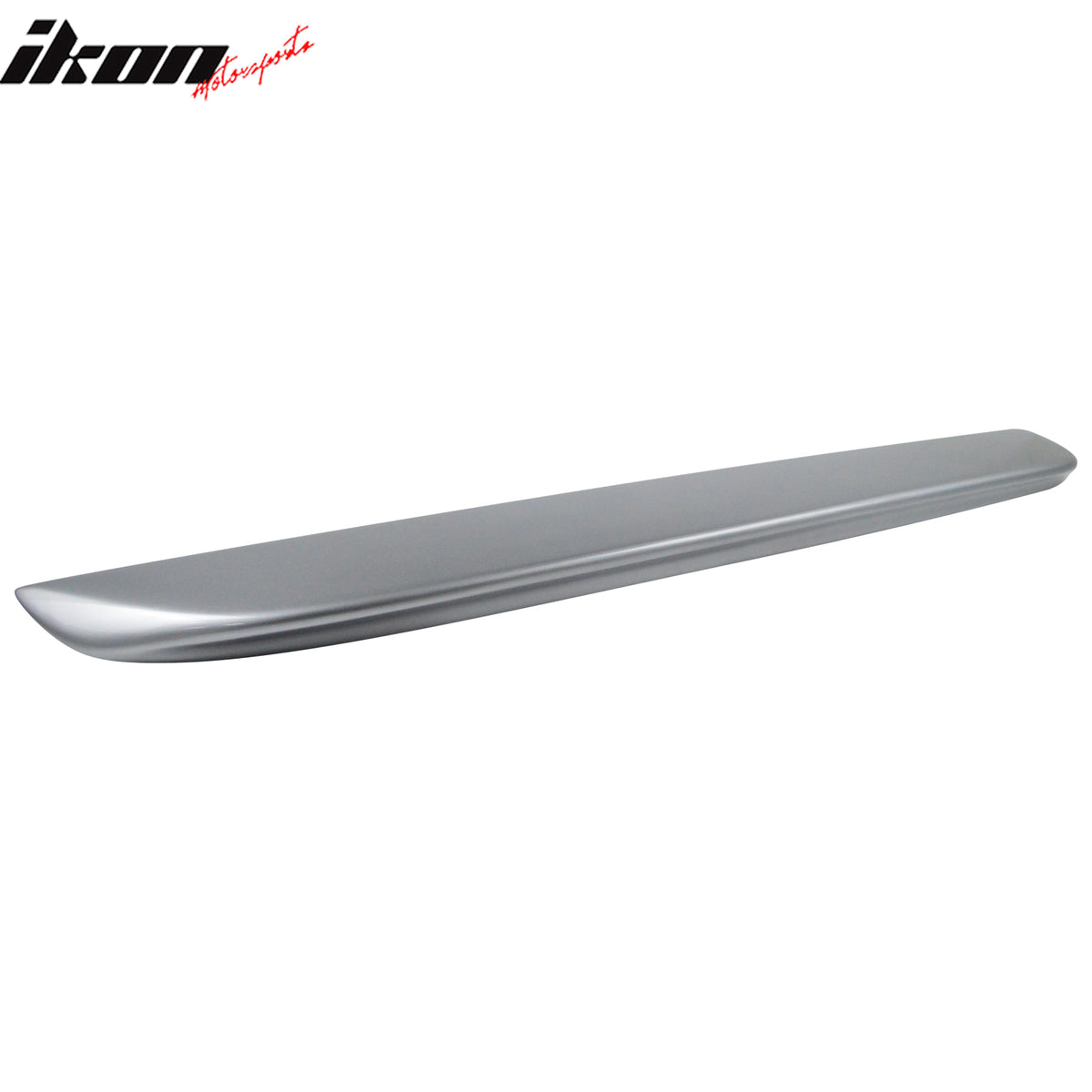 IKON MOTORSPORTS Trunk Spoiler Compatible With 2003-2009 Nissan 350Z 2-Door, Factory Style Painted #K25 Silver Metallic ABS Rear Wing