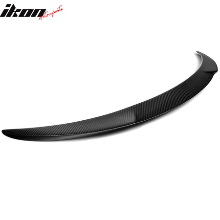 Fits 14-18 Benz W117 CLA-Class Trunk Spoiler V Style Carbon Fiber Rear Boot Wing