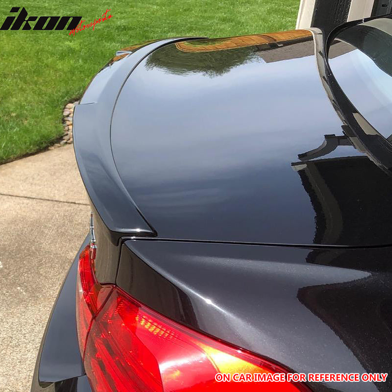 Fits 14-16 BMW 4 Series F32 M4 Style Unpainted Rear Trunk Spoiler - ABS