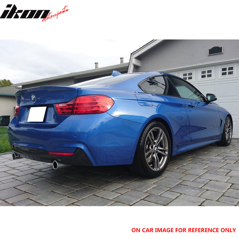 Compatible With 2014-2016 BMW 4 Series F32 M4 Style Unpainted Rear