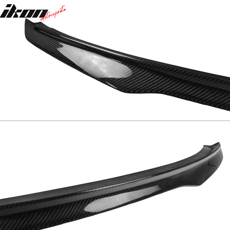 Fits 15-23 Ford Mustang 6th Coupe Trunk Spoiler V Style Carbon Fiber Rear Wing