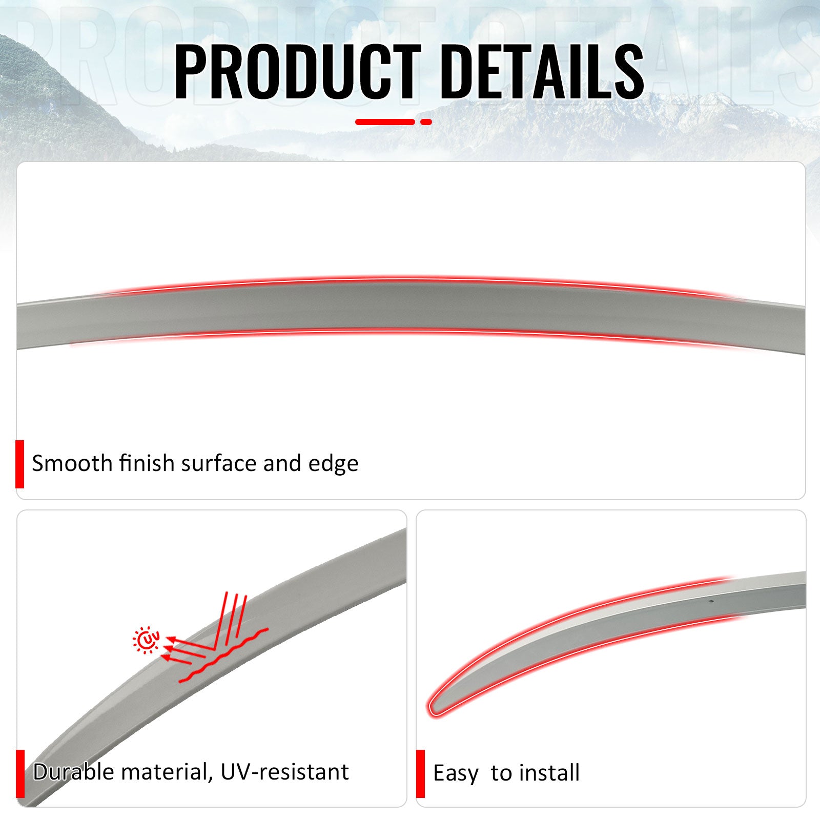 Fits 09-15 F01 F02 M3 Painted #300 Alpine White III Trunk Spoiler