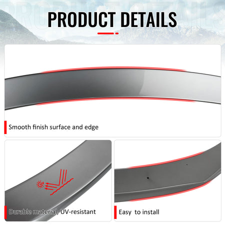 Fits 15-17 Nissan Juke Trunk Spoiler Wing Painted #K23 Liquid Platinum Metallic