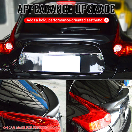 Fits 15-17 Nissan Juke Rear Trunk Spoiler Wing ABS Painted #NAH Red Pearl