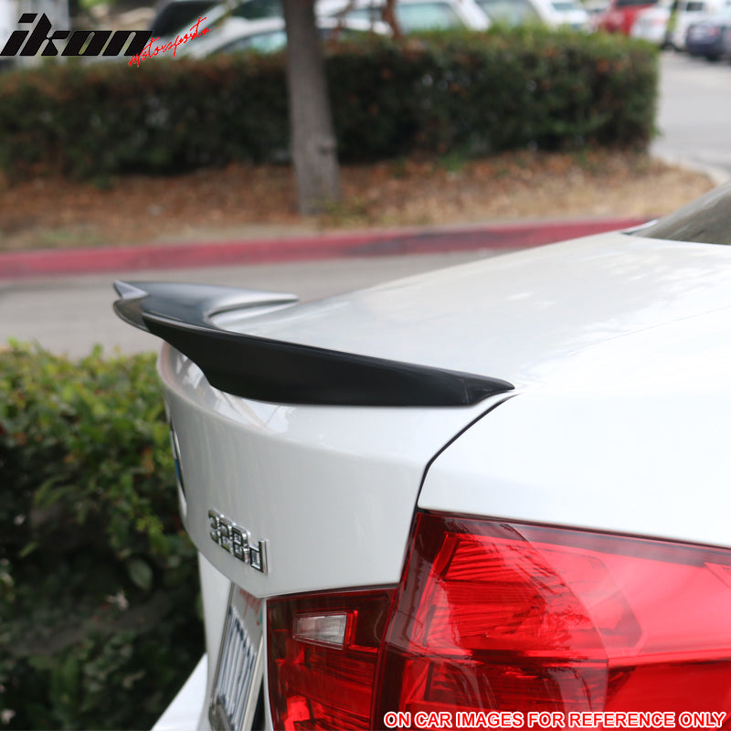 Unpainted 12-18 BMW 3 Series F80 M3 F30 4Dr V Style Trunk Spoiler - ABS