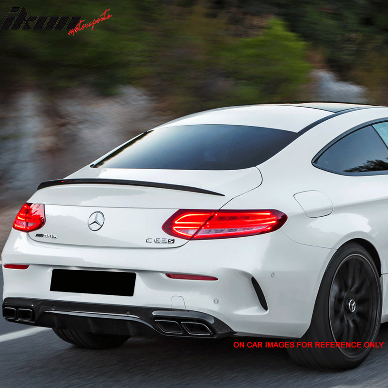 Compatible With 2015-2020 Mercedes Benz C-Class C22005 2Dr Coupe AMG Style Trunk Spoiler - ABS