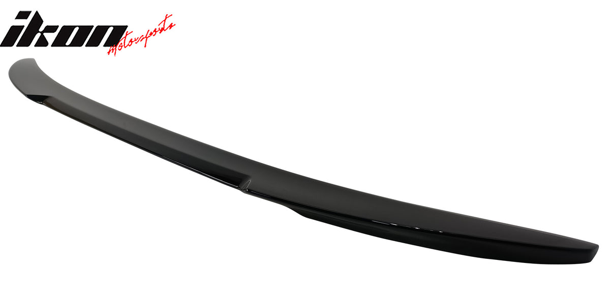 Fits 17-23 G30 Sedan M4 V Style Painted #416 Carbon Black Metallic Trunk Spoiler