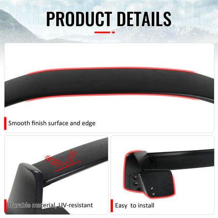 Fits 13-20 Scion FRS/Subaru BRZ/Toyota 86 NRS Style Trunk Spoiler ABS Unpainted