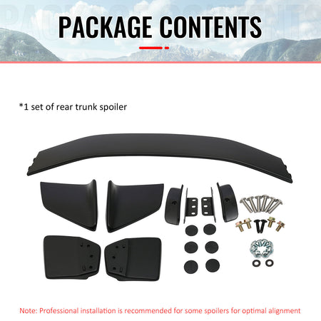 Fits 13-20 Scion FRS/Subaru BRZ/Toyota 86 NRS Style Trunk Spoiler ABS Unpainted