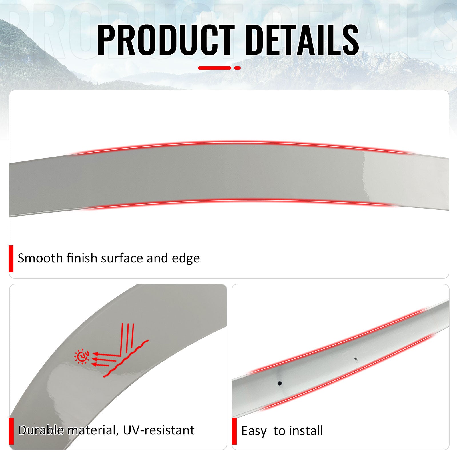 Fits 16-22 BMW G11 G12 7 Series Sedan AC Style Trunk Spoiler ABS Painted #300
