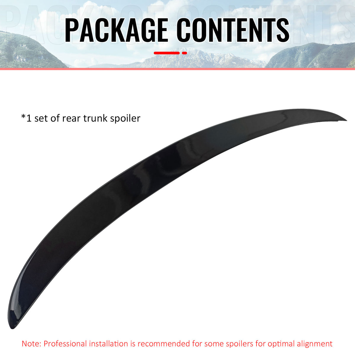 Fits 16-22 BMW G11 G12 7 Series Sedan AC Style Trunk Spoiler ABS Painted #416