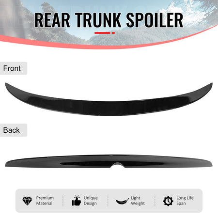 Fits 16-22 BMW G11 G12 7 Series Sedan AC Style Trunk Spoiler Painted #668 Black