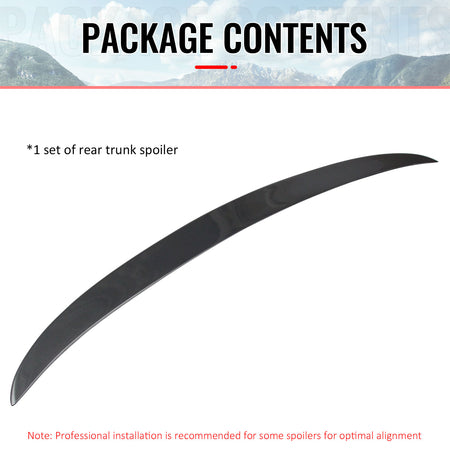 Fits 16-22 BMW G11 G12 7 Series Sedan AC Style Trunk Spoiler ABS Painted #C26