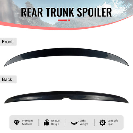 Fits 16-22 BMW G11 G12 7 Series Sedan AC Style Trunk Spoiler ABS Painted #C27
