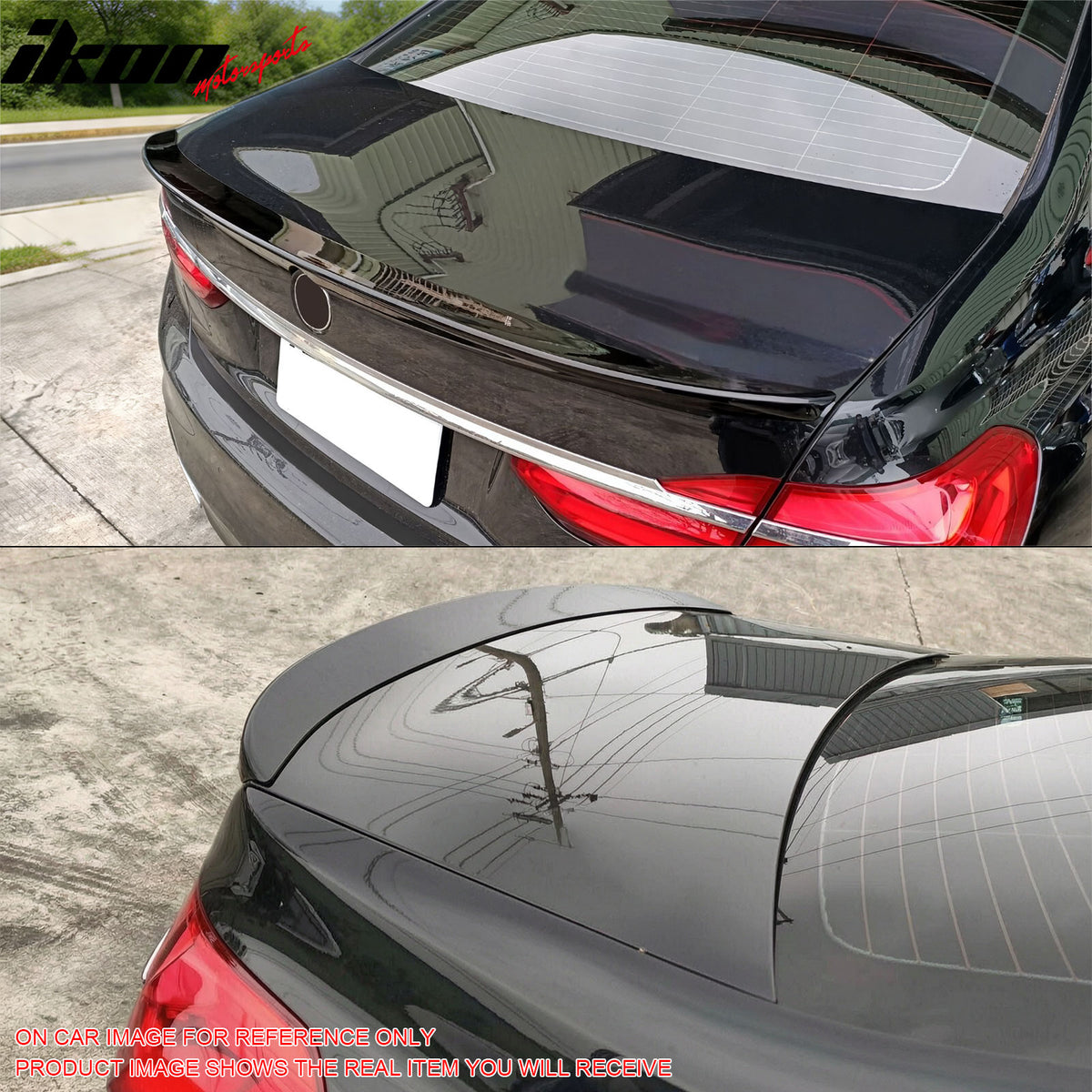 Fits 16-22 BMW G11 G12 7 Series Sedan AC Style Trunk Spoiler ABS Painted #C27