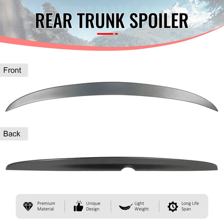 Fits 16-22 BMW G11 G12 7 Series Sedan AC Style Trunk Spoiler ABS Painted #U83