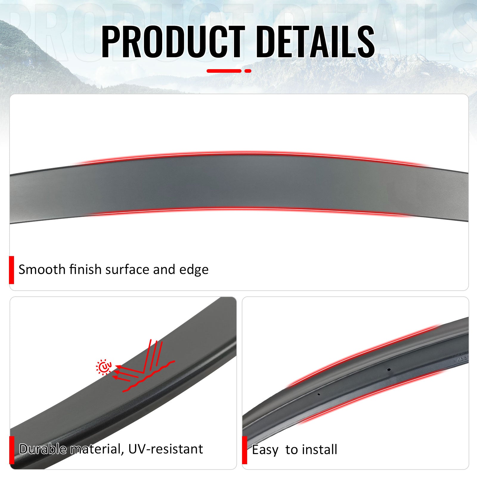 Fits 16-22 BMW G11 G12 7 Series Sedan AC Style Trunk Spoiler ABS Painted #U83
