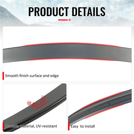 Fits 16-22 BMW G11 G12 7 Series Sedan AC Style Trunk Spoiler ABS Painted #U83