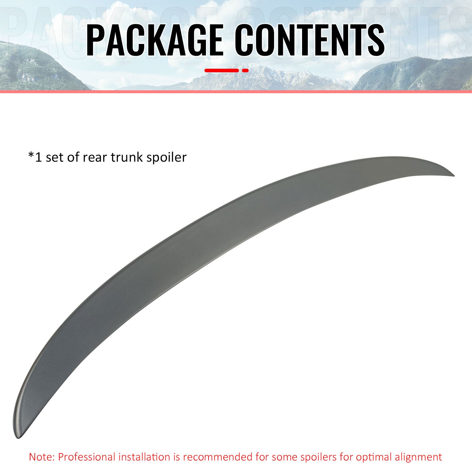 Fits 16-22 BMW G11 G12 7 Series Sedan AC Style Trunk Spoiler ABS Painted #U83