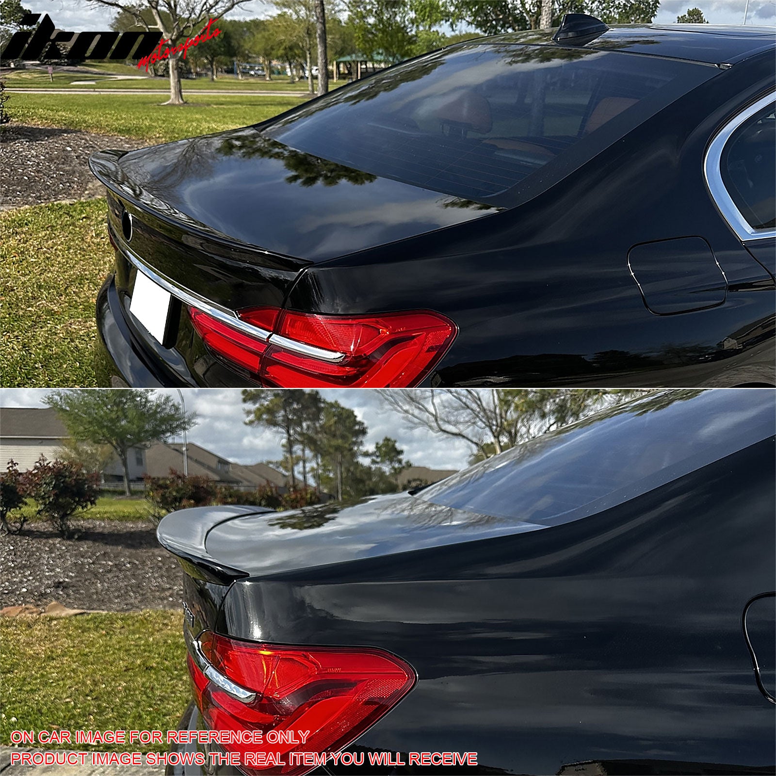 Fits 16-22 BMW G11 G12 7 Series Sedan AC Style Trunk Spoiler ABS Painted #U83