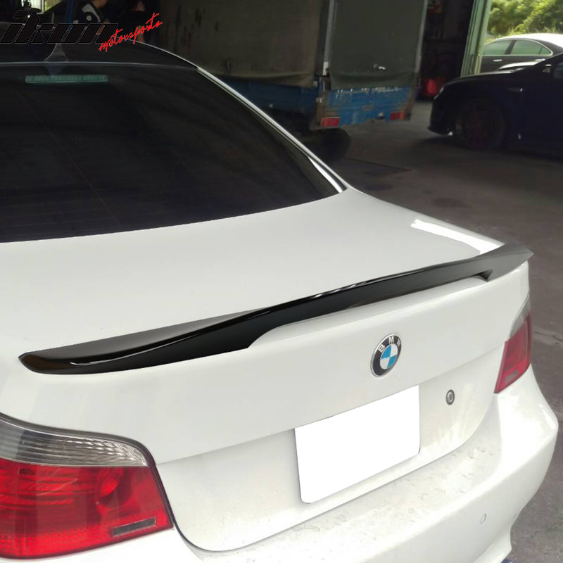 Fits 04-10 5 Series E60 4Dr Performance Trunk Spoiler