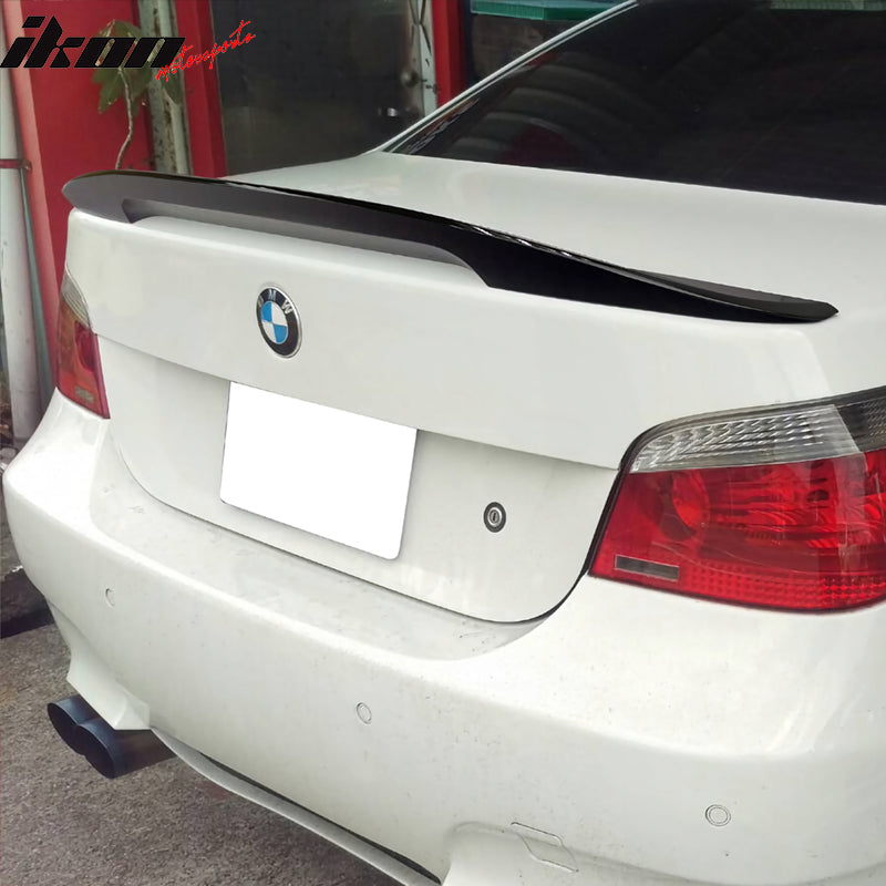 Fits 04-10 5 Series E60 4Dr Performance Trunk Spoiler