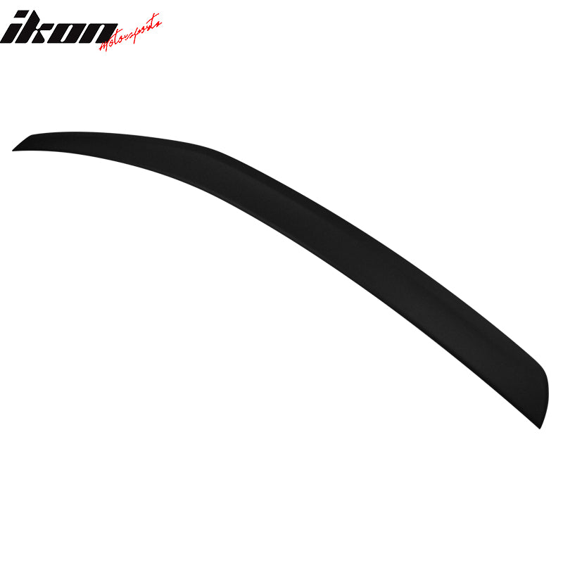 Fits 10-16 Benz E-Class W212 AMG Style Rear Trunk Spoiler Wing ABS Matte Black