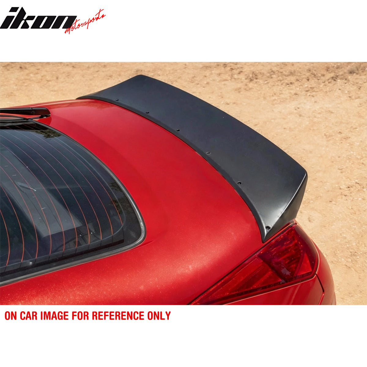 For 03-09 Nissan 350Z Fairlady V Style Ducktail Trunk Spoiler Carbon Fiber Print