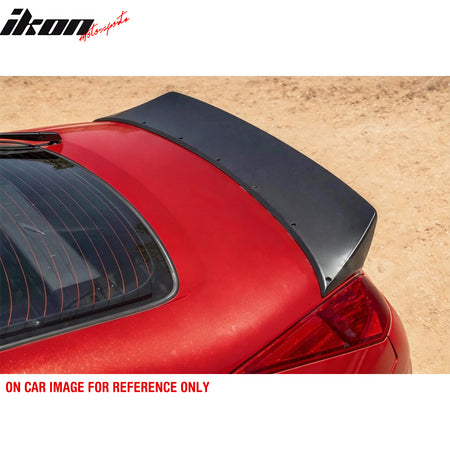 For 03-09 Nissan 350Z Fairlady V Style Ducktail Trunk Spoiler Carbon Fiber Print