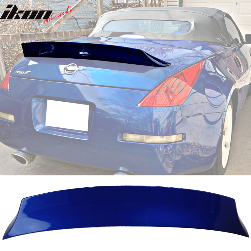 2003-2009 Nissan 350Z V Style Painted #B17 Rear Trunk Spoiler Wing ABS