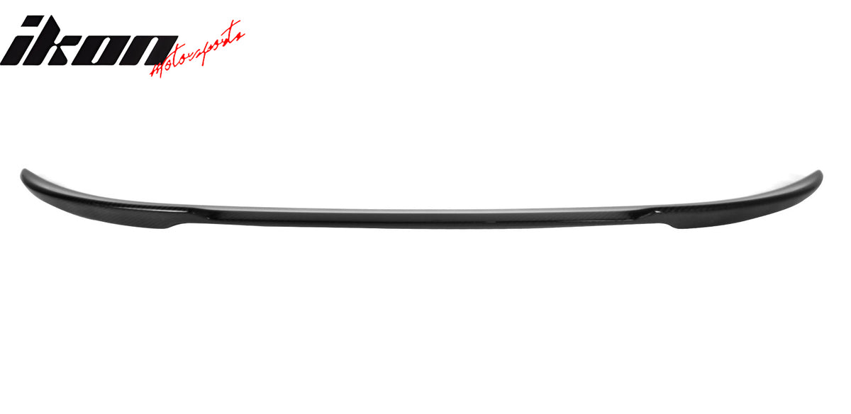 Fits 06-11 BMW E90 3-Series 4D V Style Real Carbon Fiber Rear Trunk Spoiler Wing