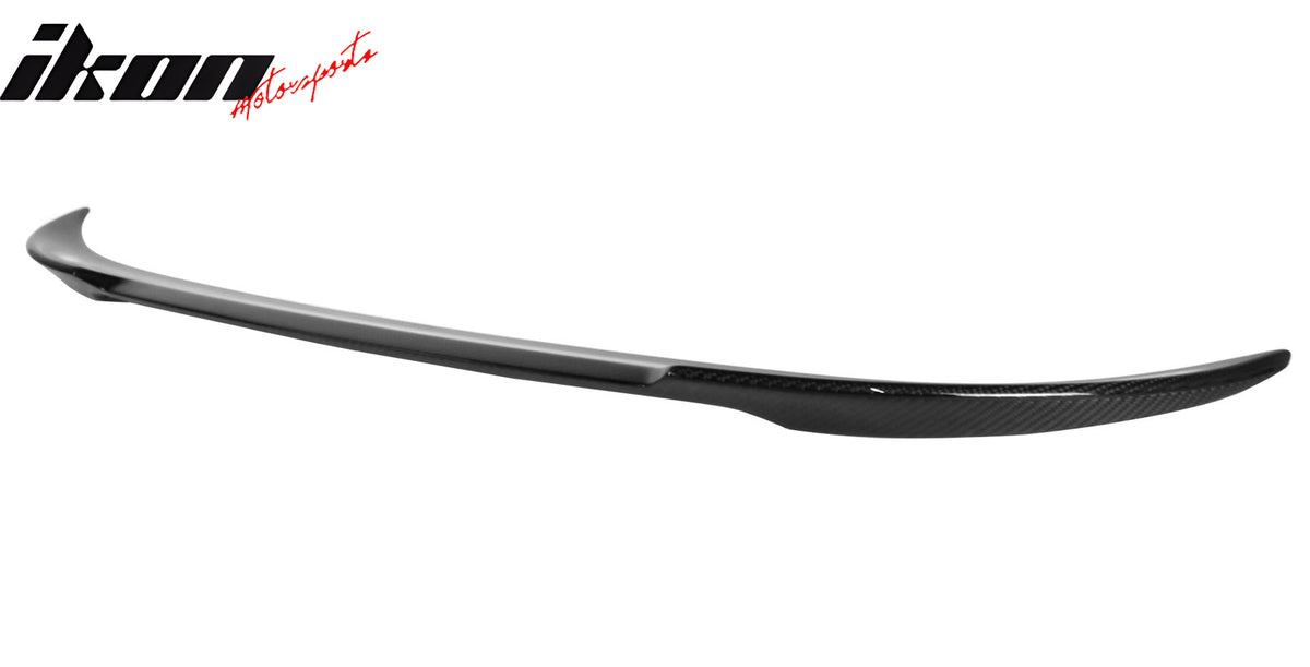 Fits 06-11 BMW E90 3-Series 4Dr V Style Carbon Fiber CF Rear Trunk Spoiler Wing