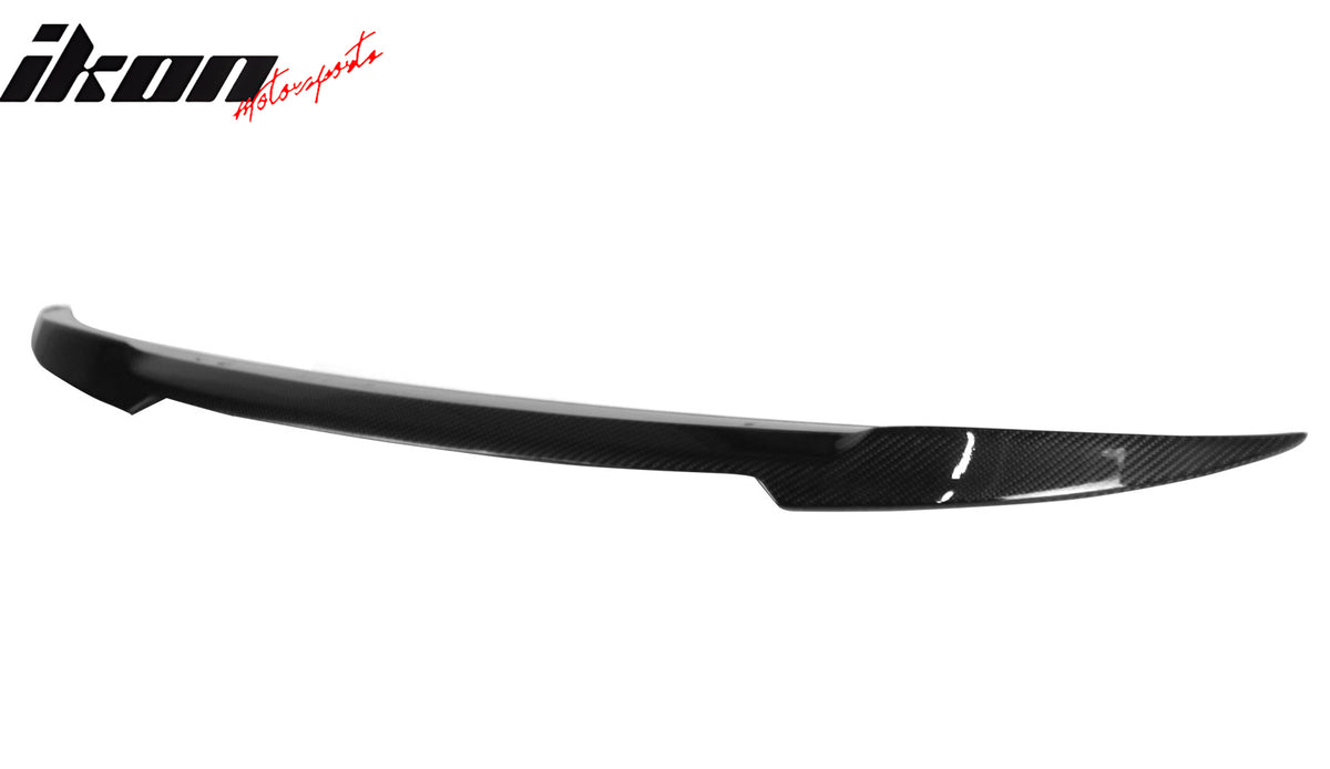 Fits 06-11 BMW E90 3-Series 4D V Style Real Carbon Fiber Rear Trunk Spoiler Wing