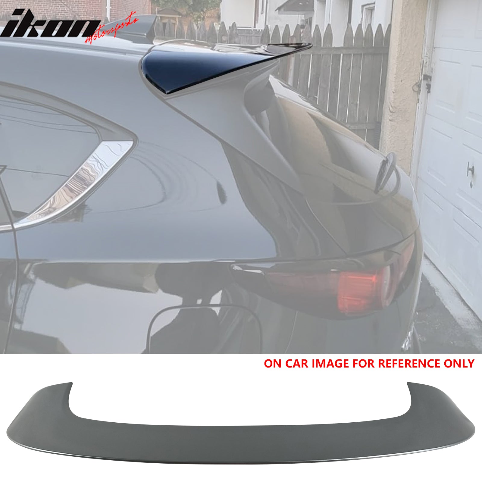 Fits 17-25 Mazda CX-5 KF IKON Style Roof Spoiler Wing Painted