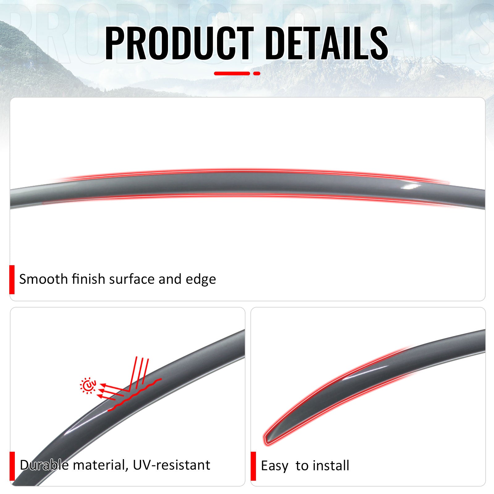 Fits 09-15 F01 F02 M3 Painted #A52 Space Gray Metallic Trunk Spoiler