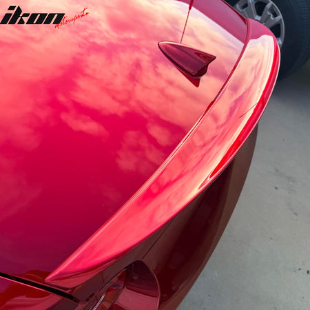 Fits 16-26 Mazda MX5 MX-5 Miata Performance Style Trunk Spoiler Painted #41V Red