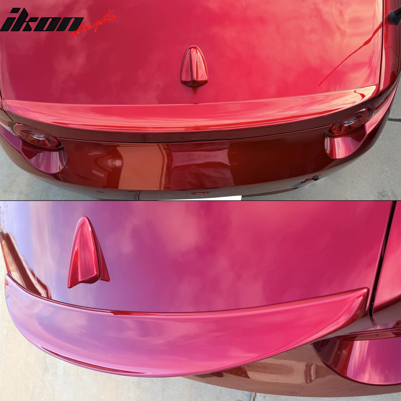 Fits 16-26 Mazda MX5 MX-5 Miata Performance Style Trunk Spoiler Painted #41V Red