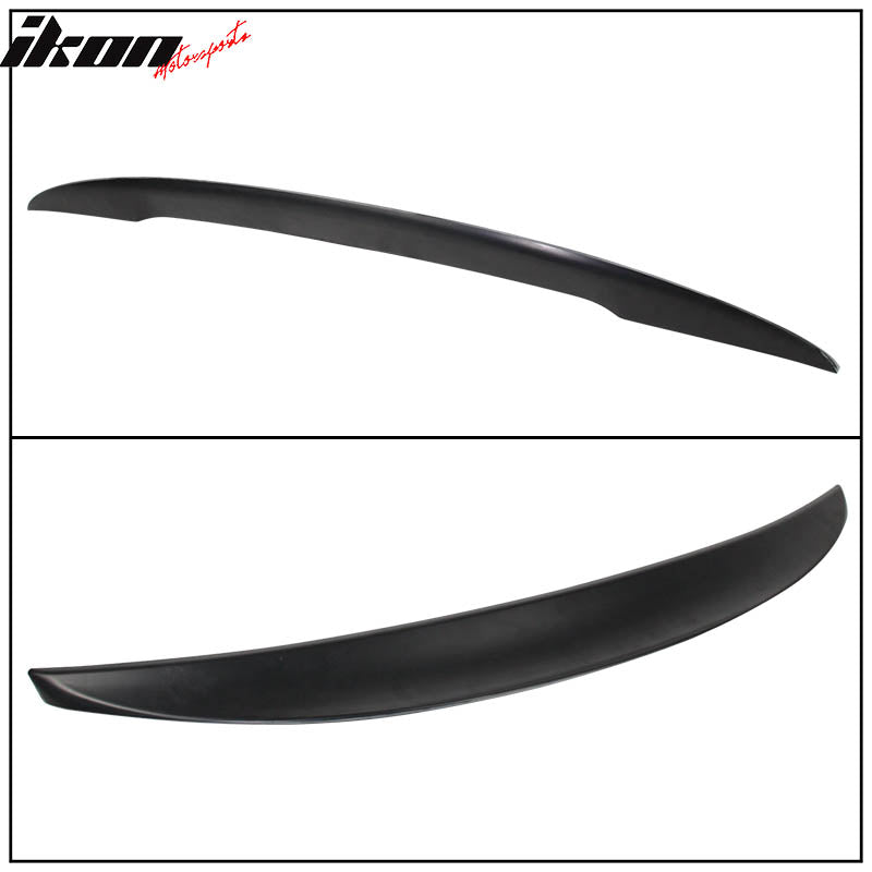 Trunk Spoiler Compatible With 2016-2023 Mazda Miata Mx5, Performance Style ABS Black Rear Deck Lip Wing by IKON MOTORSPORTS