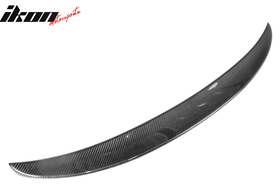 Fits 13-20 Audi A3 S3 3rd Trunk Spoiler Performance Style Carbon Fiber Rear Wing